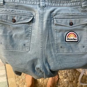 Howler Bros Corduroy Shorts 36 - blue